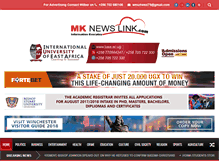 Tablet Screenshot of mknewslink.com